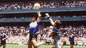 Maradona e a Mão de Deus